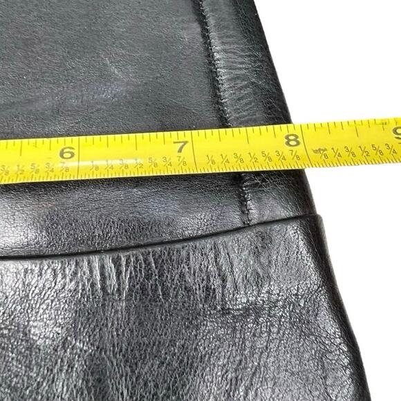 Franco Sarto Women’s Battina Black Leather Knee High Riding Boot Size US 10 - Picture 10 of 11